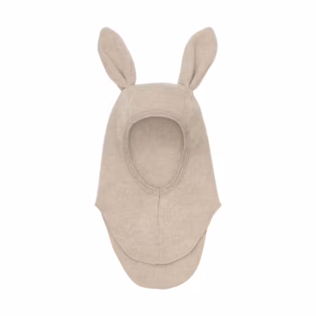 HUTTEliHUT - Balaclava Ears Wool Fleece - Camel Melange