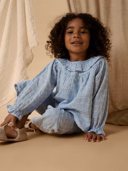 Lil'Atelier - Loose Shirt - Zen Blue