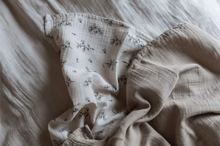 Garbo&Friends - Muslin Blanket 2pcs - Bluebell