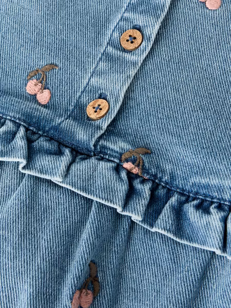 Lil'Atelier - Denim Dress - Cherry
