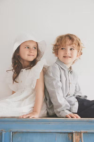 HUTTEliHUT - Shirt LS YD Stripe - Bering Sea