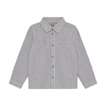 HUTTEliHUT - Shirt LS YD Stripe - Bering Sea