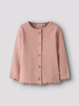 Lil'Atelier - Set Dimia LS Slim Cardigan & Bootcut Leggings - Misty Rose