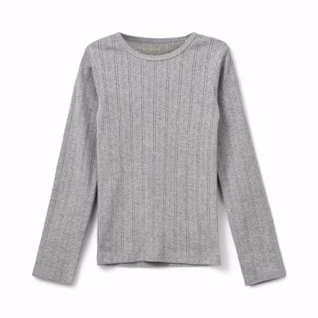 Sofie Schnoor - Piontelle Set Petriciasy Longsleeve Tee &  Lovask Byxa - Grey Melange