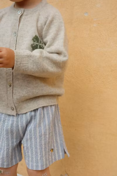 Konges Sløjd - Elliot Shorts - Trio Bleu Stripe