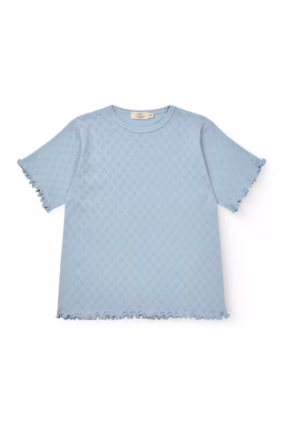 Copenhagen Colors - Piontelle Heart T-shirt - Dusty Blue