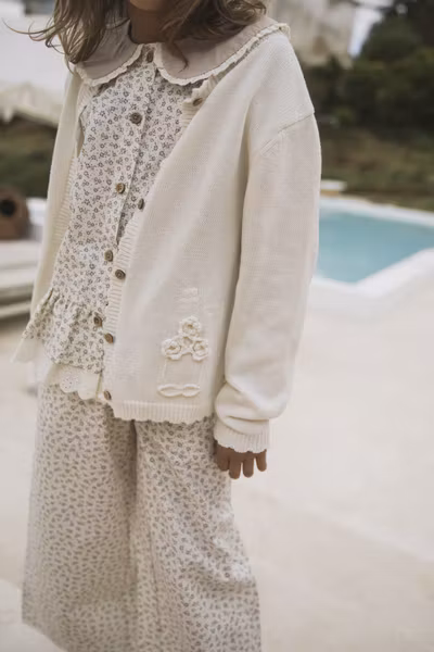 Lil'Atelier - SS Loose Shirt - Coconut Milk