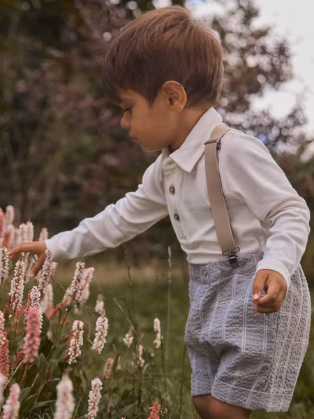 Lil'Atelier - Fundo LS Slim Top Shirt - Coconut Milk