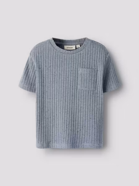 Lil'Atelier - Set Milo SS Loose Top Tradewinds & Frances Loose Jeans Light Blue Denim