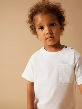 Matchande Set - Lil'Atelier Dolan Loose Top T-shirt Coconut Milk & Name it Faher Linen Pants Vintage Indigo