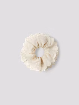 Lil'Atelier - Frida Hair Scrunchie - Coconut Milk