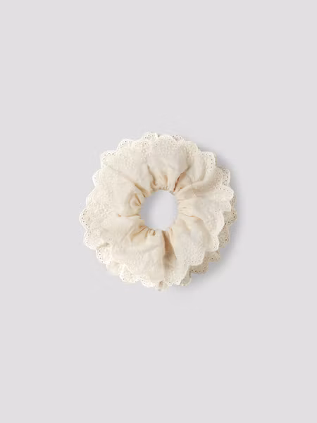 Lil'Atelier - Frida Hair Scrunchie - Coconut Milk