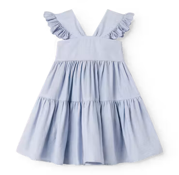 MarMar Copenhagen - Dalani Linen Dress - Blue Mist