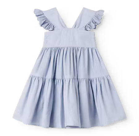 MarMar Copenhagen - Dalani Linen Dress - Blue Mist