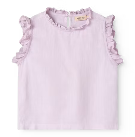 MarMar Copenhagen - Tirra Linen Top - Sweet Violet