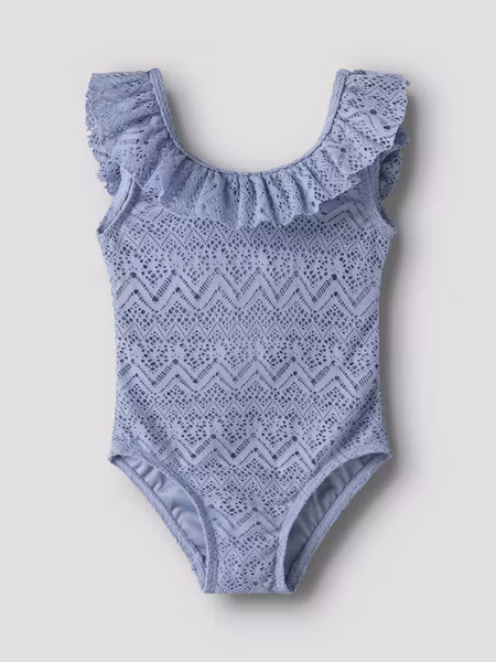 Lil'Atelier - Feline Swimsuit - Zen Blue