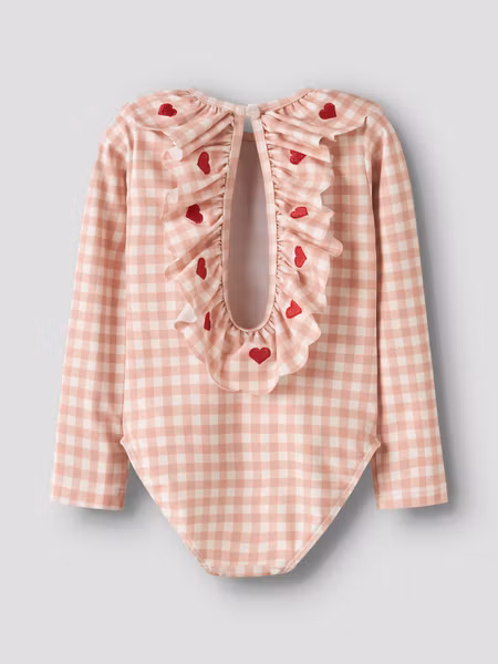 Lil'Atelier - Finley LS Swimsuit - Misty Rose