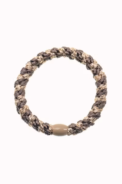 KKNEKKI - Original Hair Tie - Mole Beige Glitter