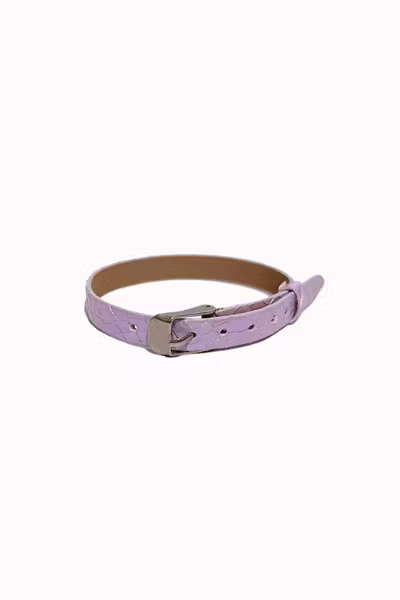 Nojo mojo - Bracelet - Lizard Metallic Light Purple