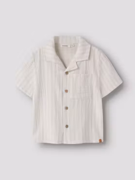 Lil'Atelier - Hagi SS Loose Shirt - Dusty Blue