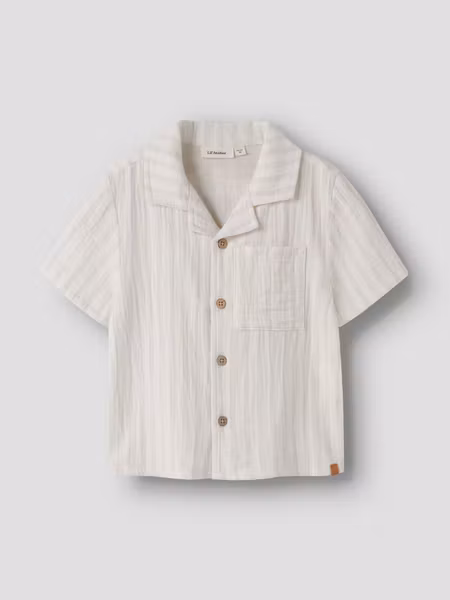 Lil'Atelier - Hagi SS Loose Shirt - Dusty Blue