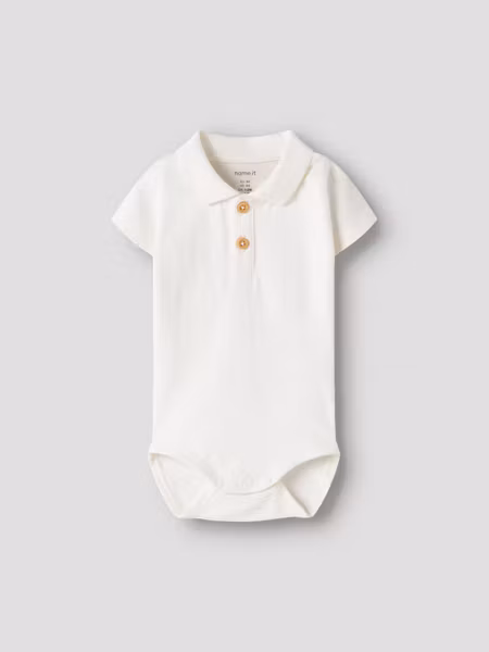 Name it - Hofman SS Polo Body - Cloud Dancer