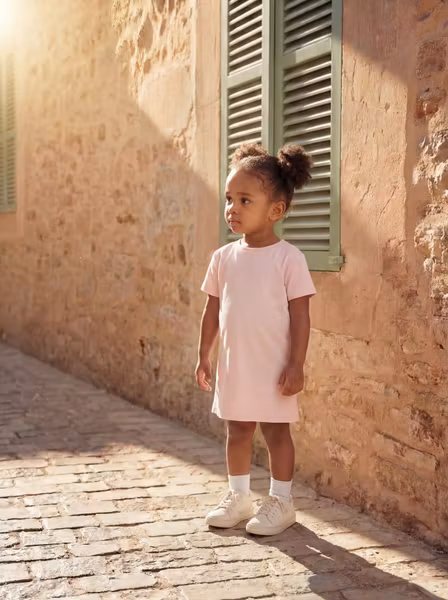 Name it - SS Terry Dress - Fairy Tale