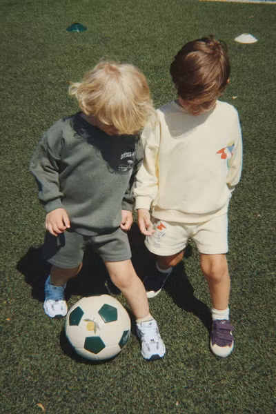 Konges Sløjd - Set Lou Sweat Shirt & Shorts - Cilantro