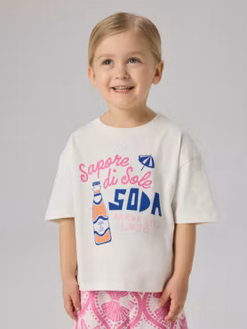 Name it - Frida SS RLX Top - Cloud Dancer