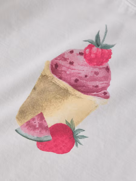 Name it - Jovinas SS Top T-shirt - Bright White