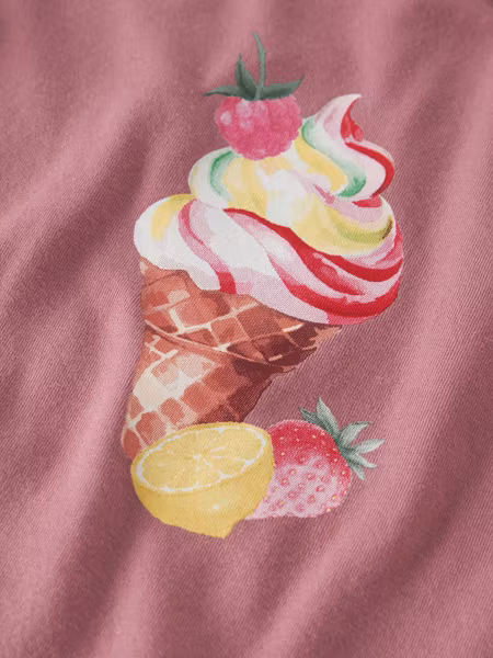 Name it - Jovinas SS Top T-shirt - Mesa Rose