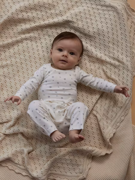 Lil'Atelier - Mio Baby LS Slim Body - Blueberry