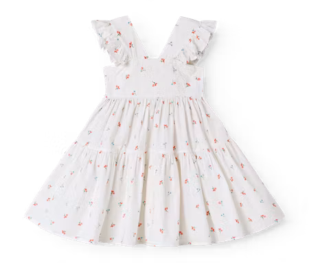 MarMar Copenhagen - Dalani Poplin Kids Dress - Poppy