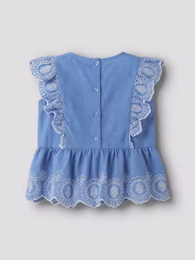 Name it - Set Ferma Top & Shorts - Purple Impression