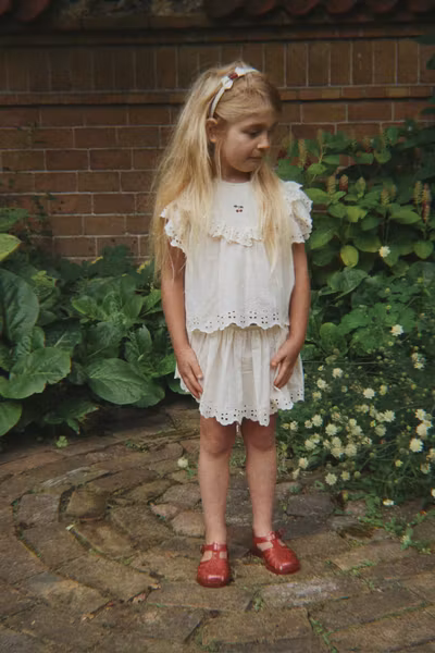 Konges Sløjd - Posey Top - Antique White