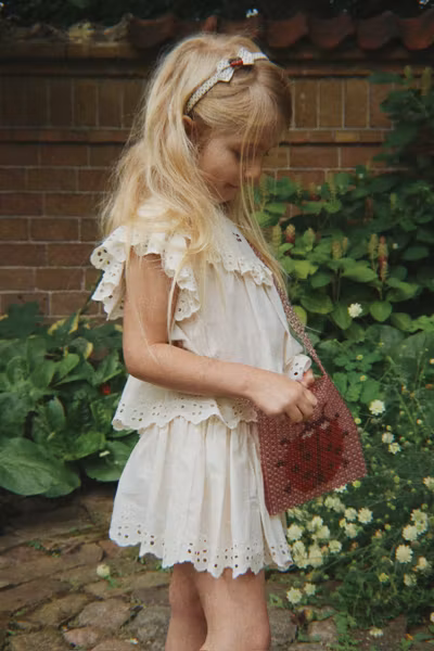 Konges Sløjd - Set Posey Top & Skirt - Antique White