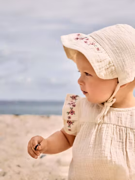 Name it - Himmas Baby Hat - Almond Milk