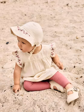 Name it - Himmas SS Baby Tunic - Almond Milk