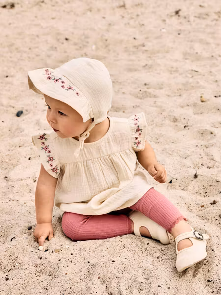 Name it - Himmas SS Baby Tunic - Almond Milk