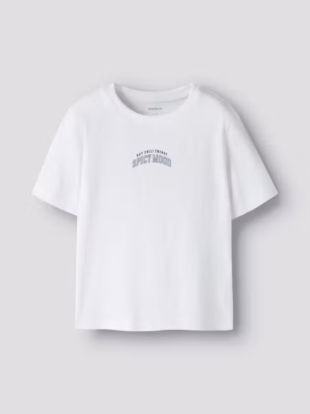 Name it - Hughe Regular T-shirt - Bright White