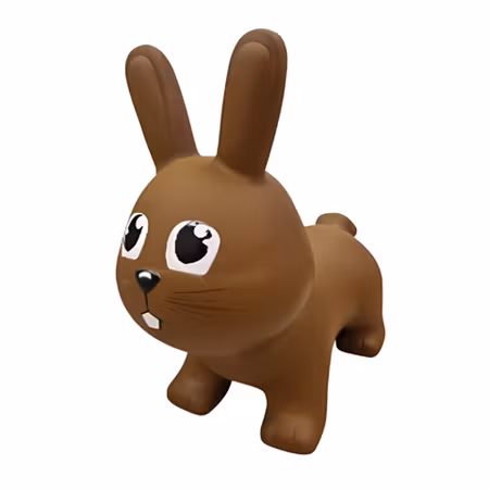 Gerardo's Toys Jumpy Kanin Brun