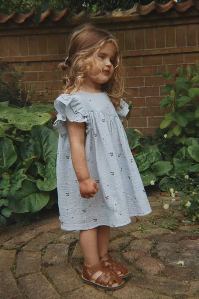 Konges Sløjd - Coco Dress - Cherry Blue Coeur