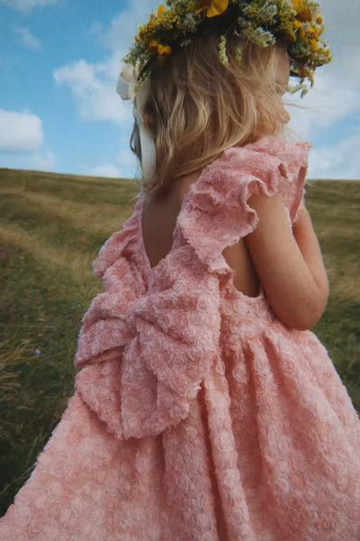 Konges Sløjd - Ally Flower Dress - Veiled Rose