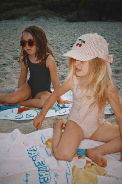 Konges Sløjd - Ellie Bow Cap - Amour Stripe
