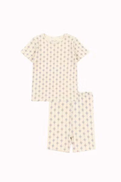 Konges Sløjd - Set Minnie T-shirt & Short Leggings - Muro Blu