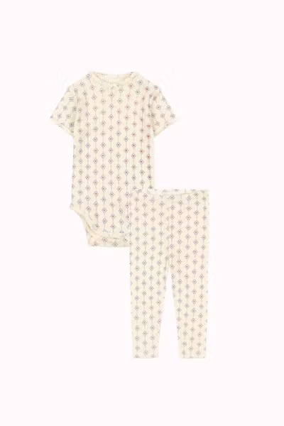 Konges Sløjd - Set Minnie SS Body & Leggings - Muro Blu