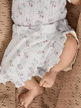 Lil'Atelier - Rachello Loose Baby Shorts - Strawberry