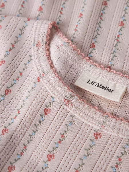 Lil'Atelier - Rachello DAP SS Slim Top - Flower