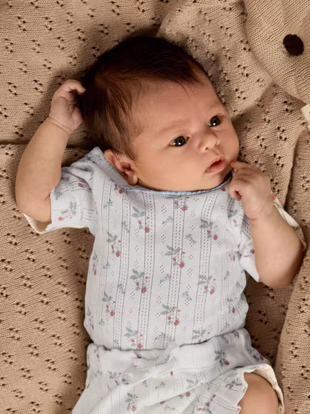 Lil'Atelier - Set Rachello Duna SS Slim Body & Loose Baby Shorts - Strawberry