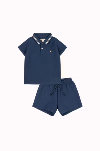 Konges Sløjd - Set Florian Polo Shirt & Shorts - Spellbound